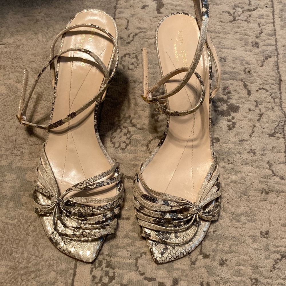 Kate spade sparkly heels sz 10
